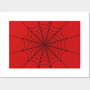 Spider web Posters and Art